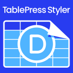 Divi-Modules – TablePress Styler thumbnail image